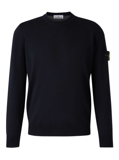 Wool Crewneck Sweater STONE ISLAND | 5100071S00C4V0020